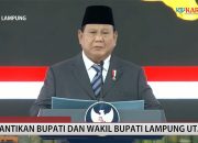 PELANTIKAN BUPATI DAN WAKIL BUPATI LAMPUNG UTARA PERIODE 2025-2030