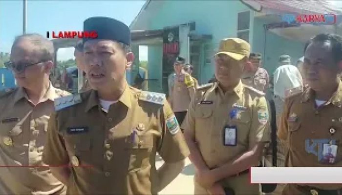 100 HARI KERJA, BUPATI DEDI IRAWAN TINJAU PEMBERIAN VAKSINASI